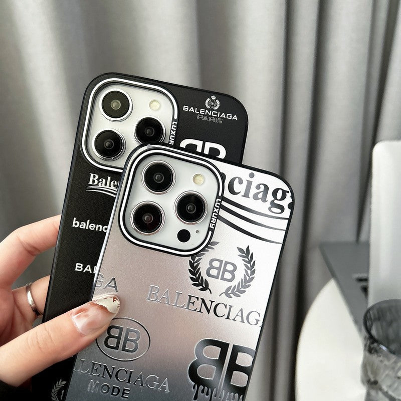 BB Black & Silver iPhone Case mysite