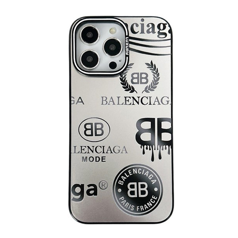 BB Black & Silver iPhone Case mysite