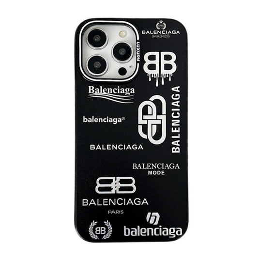 BB Black & Silver iPhone Case mysite
