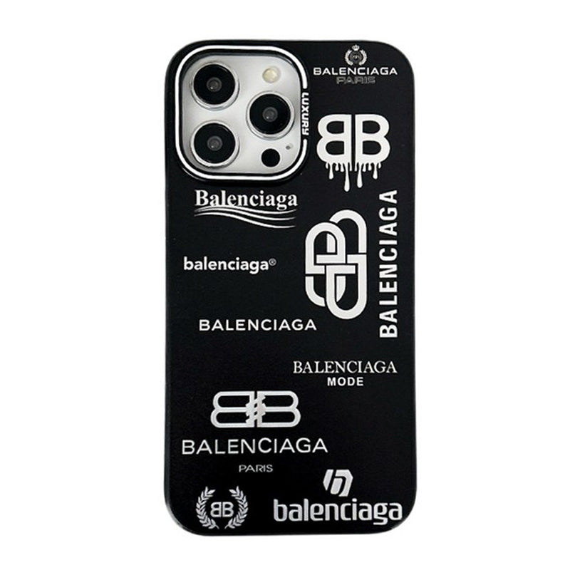 BB Black & Silver iPhone Case mysite