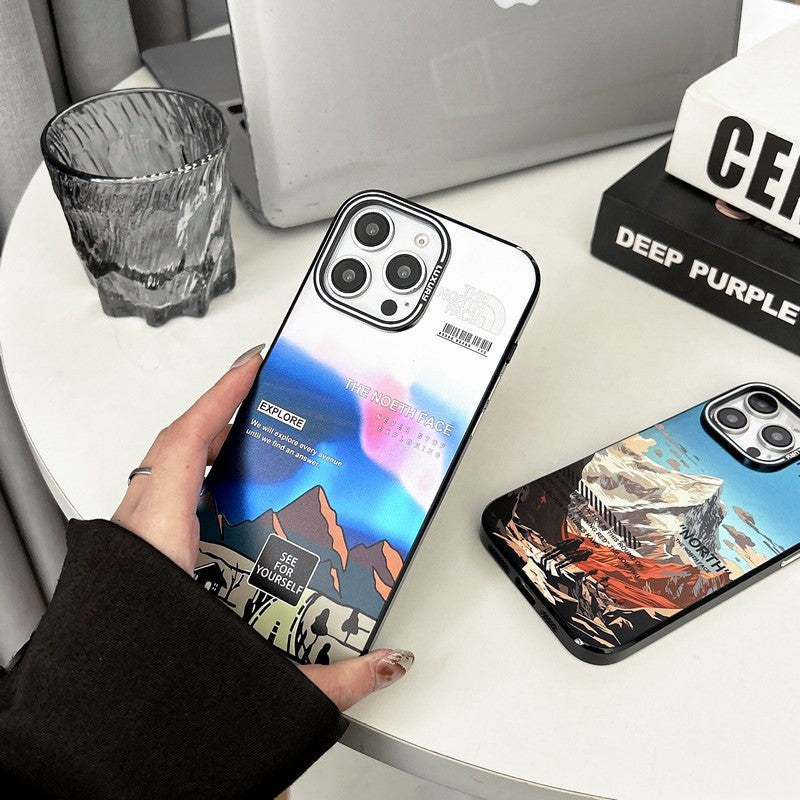 TNFace Mountains iPhone Case mysite