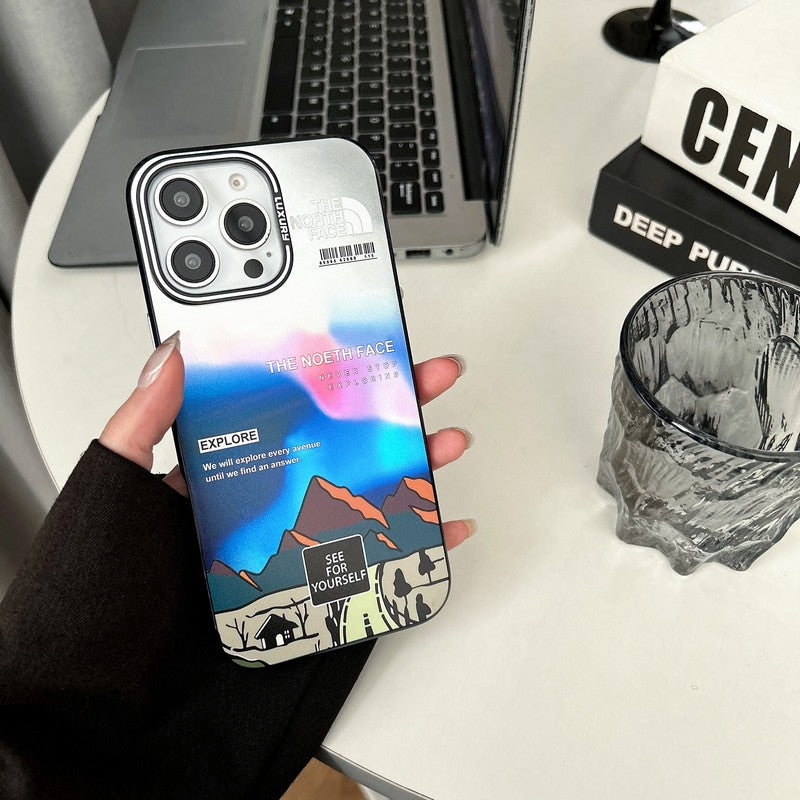 TNFace Mountains iPhone Case mysite