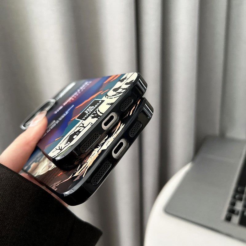 TNFace Mountains iPhone Case mysite