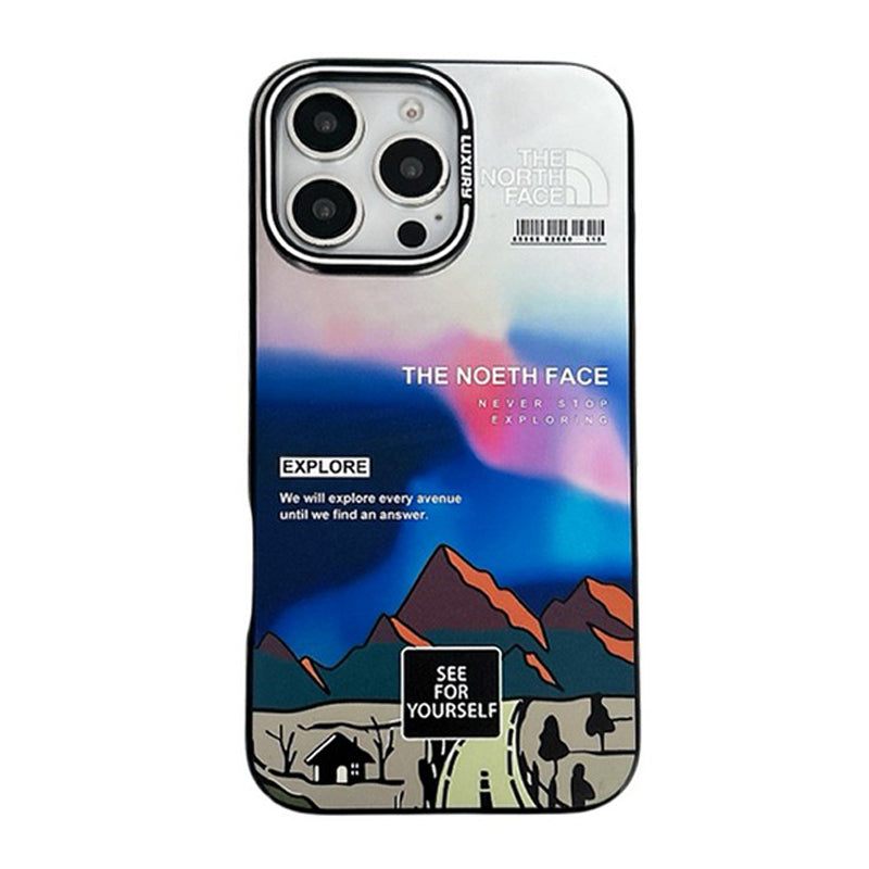 TNFace Mountains iPhone Case mysite