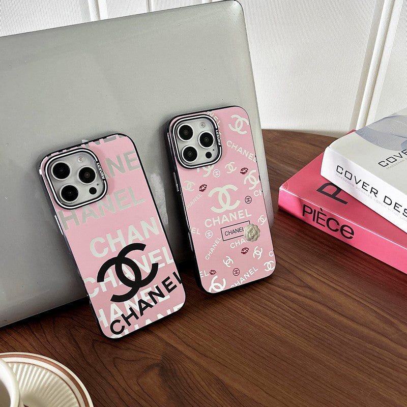 CC Pink & Black iPhone Case mysite