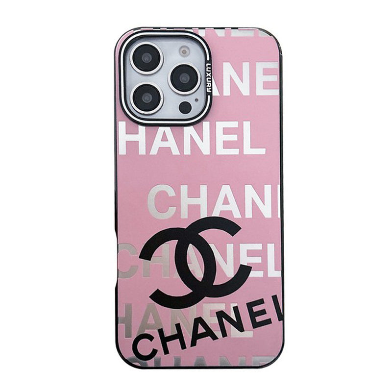 CC Pink & Black iPhone Case mysite