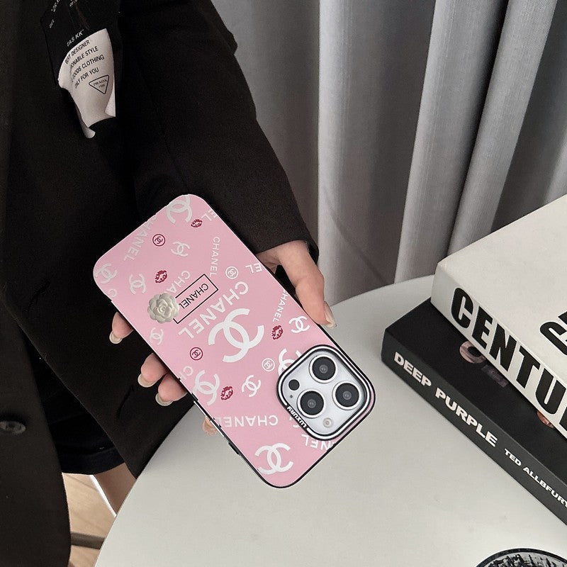 CC Pink & Black iPhone Case mysite
