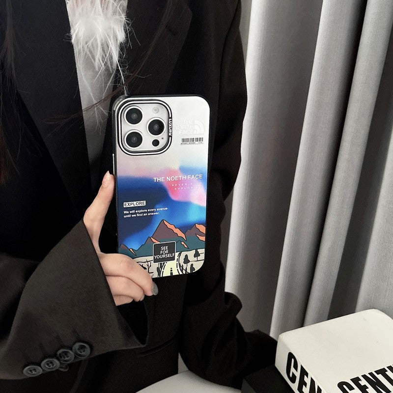 TNFace Mountains iPhone Case mysite