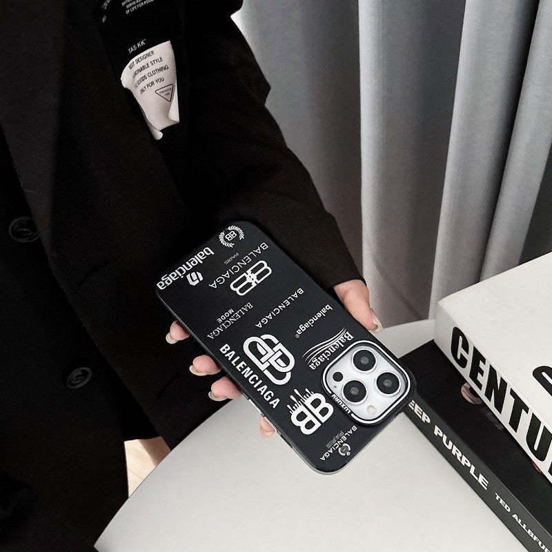 BB Black & Silver iPhone Case mysite