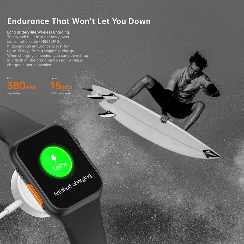 NEW Ultra Watch Men Smart Watch Series 8 NFC Door Access Smartwatch For Android Apple Phone Watch Bands mysite