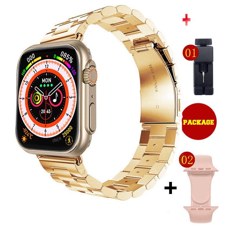 NEW Ultra Watch Men Smart Watch Series 8 NFC Door Access Smartwatch For Android Apple Phone Watch Bands mysite