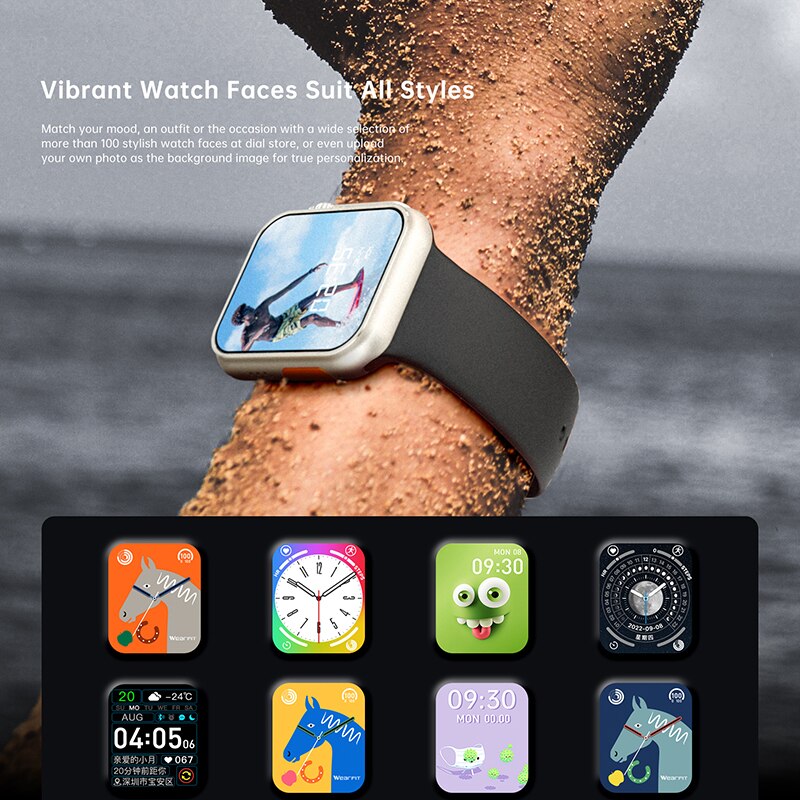 NEW Ultra Watch Men Smart Watch Series 8 NFC Door Access Smartwatch For Android Apple Phone Watch Bands mysite