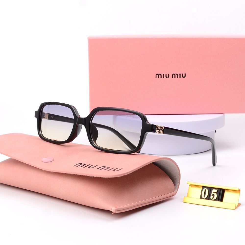 Leopard Print Square Frame Retro Glasses & Sunglasses mysite