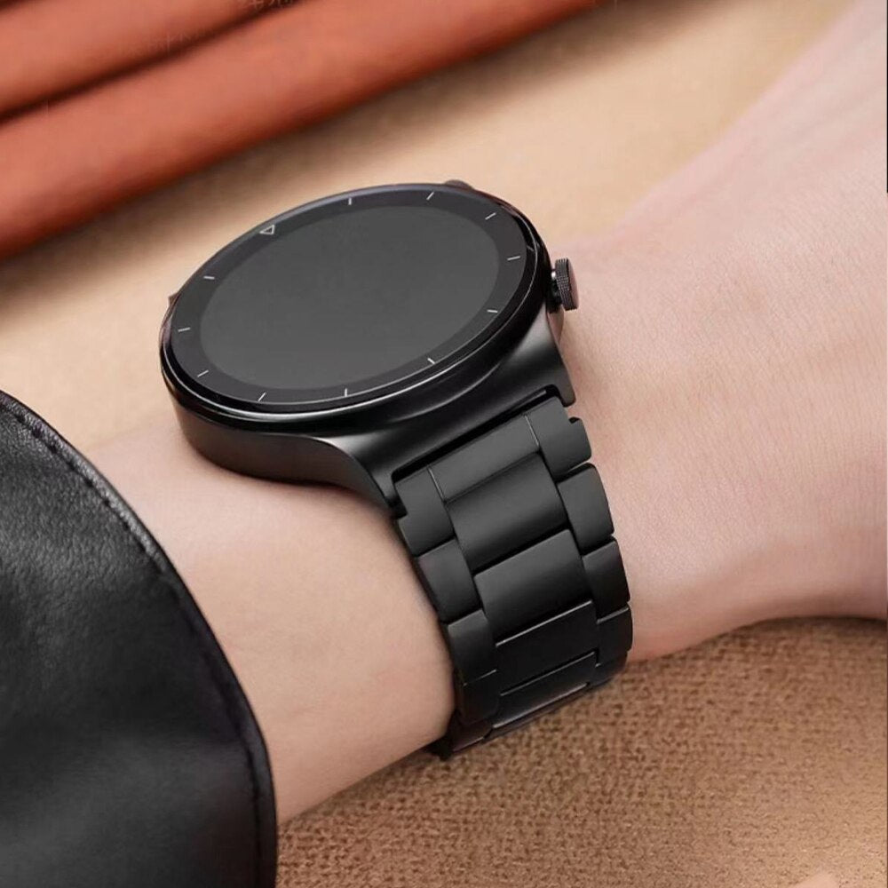 Silver Titanium Watch Band mysite