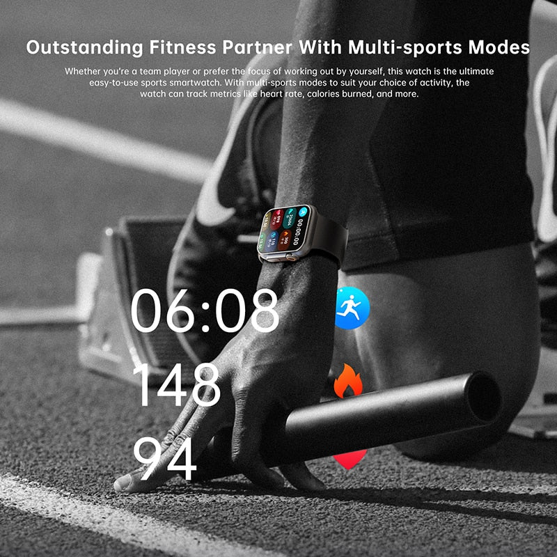 NEW Ultra Watch Men Smart Watch Series 8 NFC Door Access Smartwatch For Android Apple Phone Watch Bands mysite