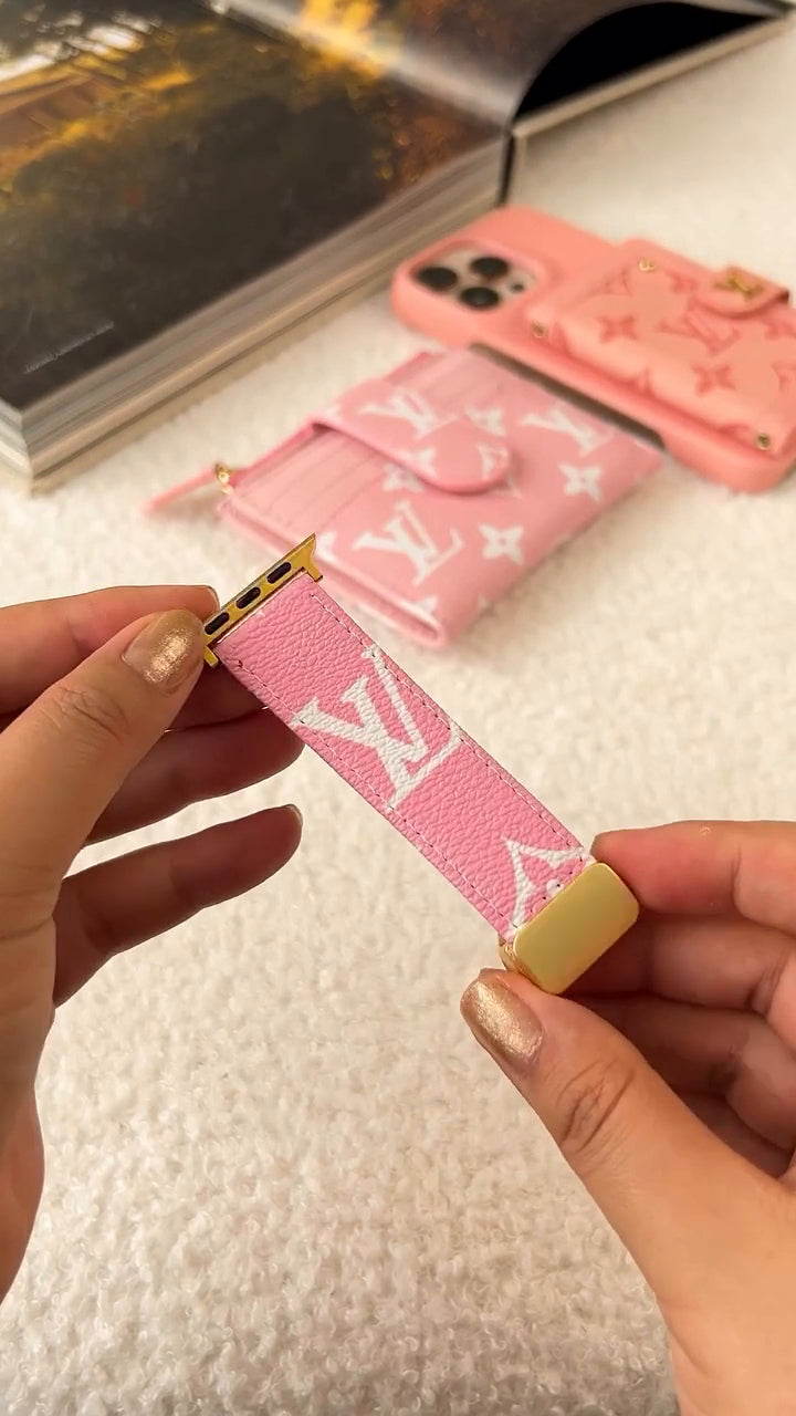 LV Luxury Leather Card Holder Phone Case for iPhone 17 / 16 / 15 / 14s mysite