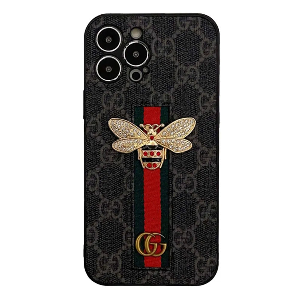 Bee Trendy Phone Case For iPhone With Hand Holders mysite