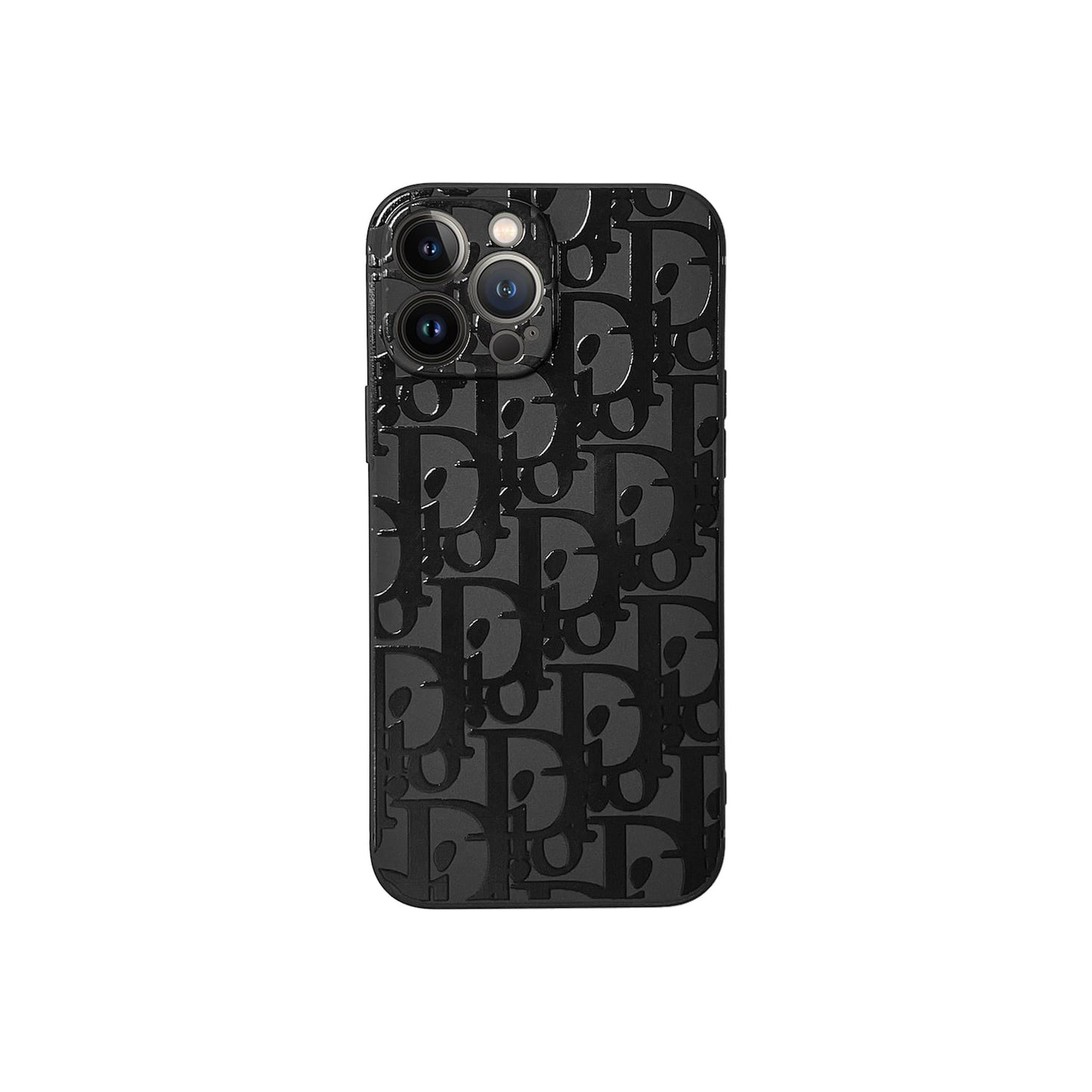 Premium Black Phone Case For iPhone 17/ 16 / 15 / 14s mysite