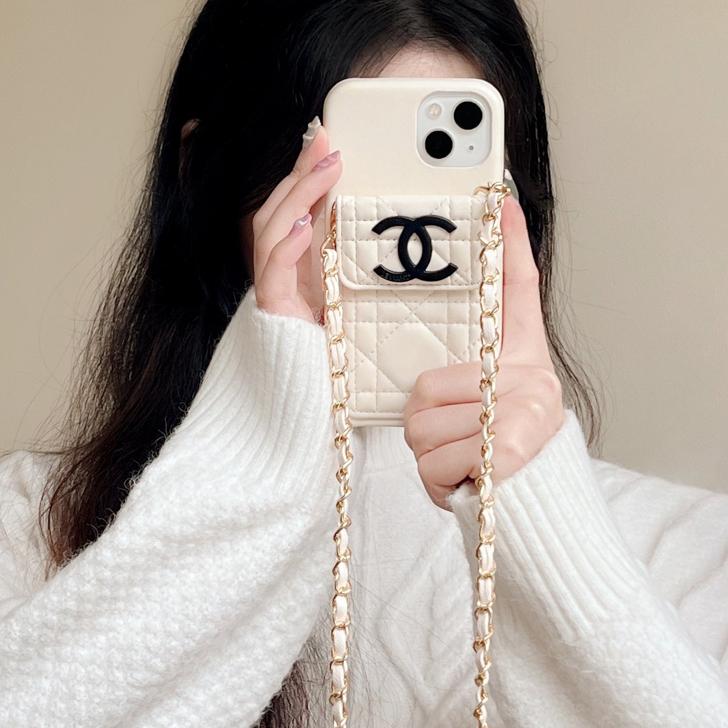 CC Card Holder Chain iPhone Case mysite
