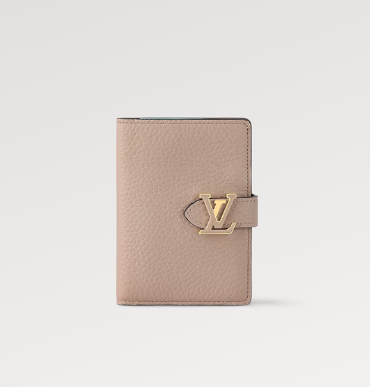 VERTICAL COMPACT WALLET GREY CAPUCINES mysite