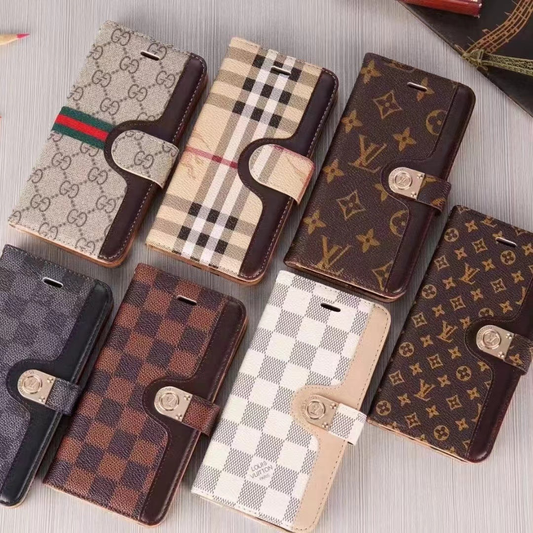 Leather Flip Phone Case For iPhone mysite