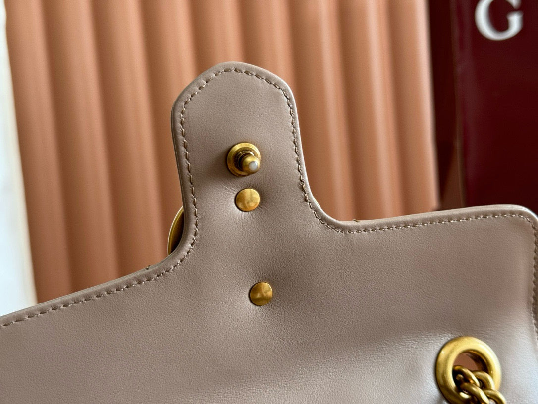GC Marmont Matelassé Bag Nude Leather mysite