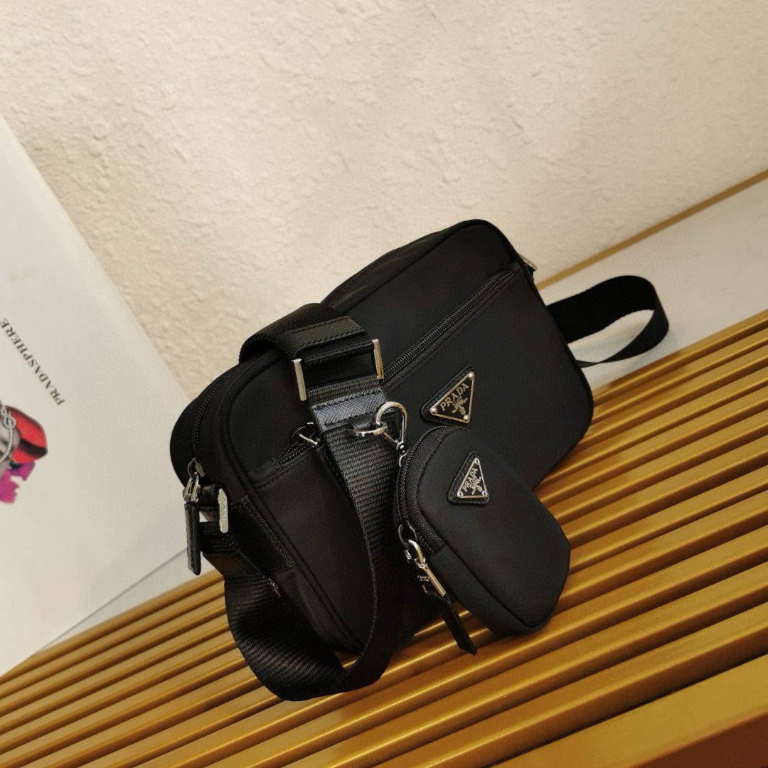 Prada Re-Nylon Black Shoulder Bag mysite