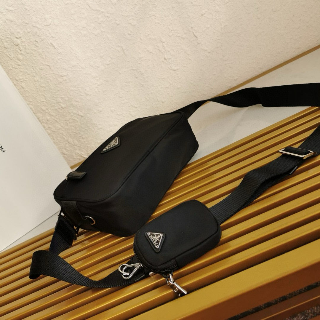 Prada Re-Nylon Black Shoulder Bag mysite