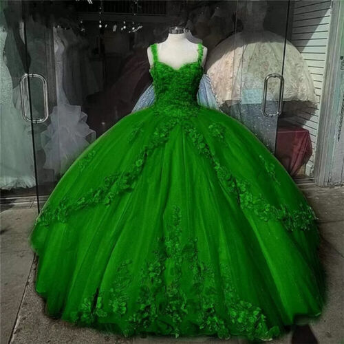 Ball Gown Sweet 16 Dress Princess Quinceanera Dresses Lace Appliques Sweet 15 Party Prom Ball Gownss mysite