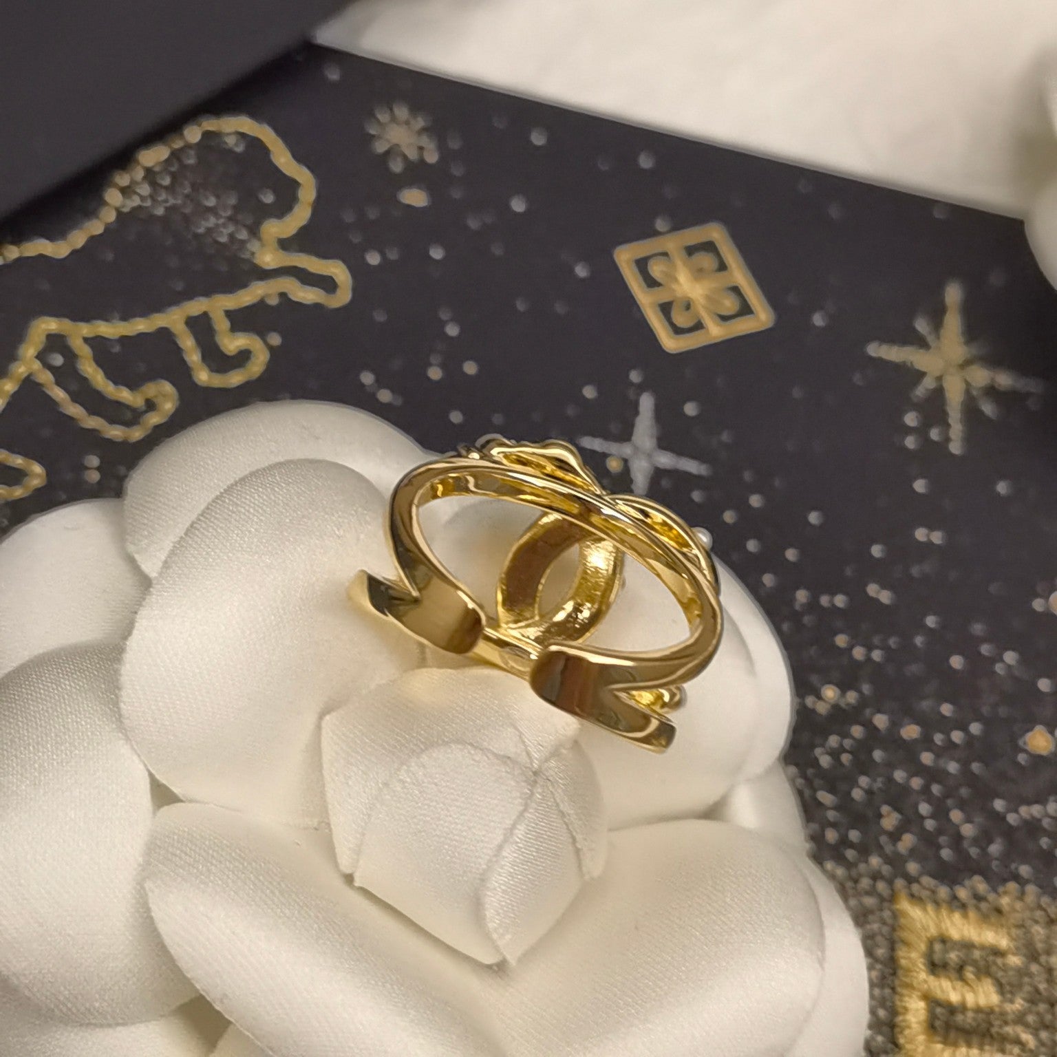 Fashion Pearl Open Ring mysite