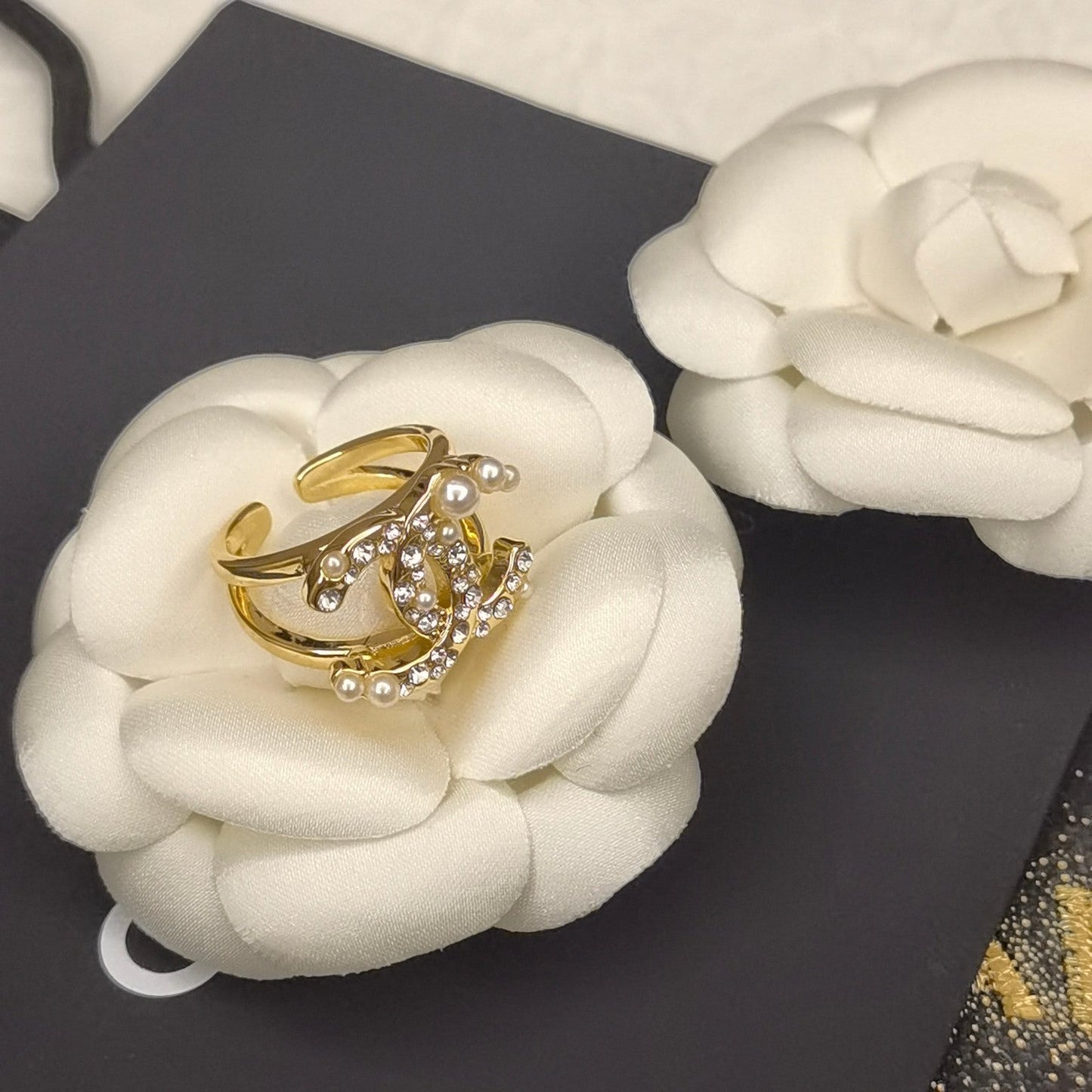 Fashion Pearl Open Ring mysite