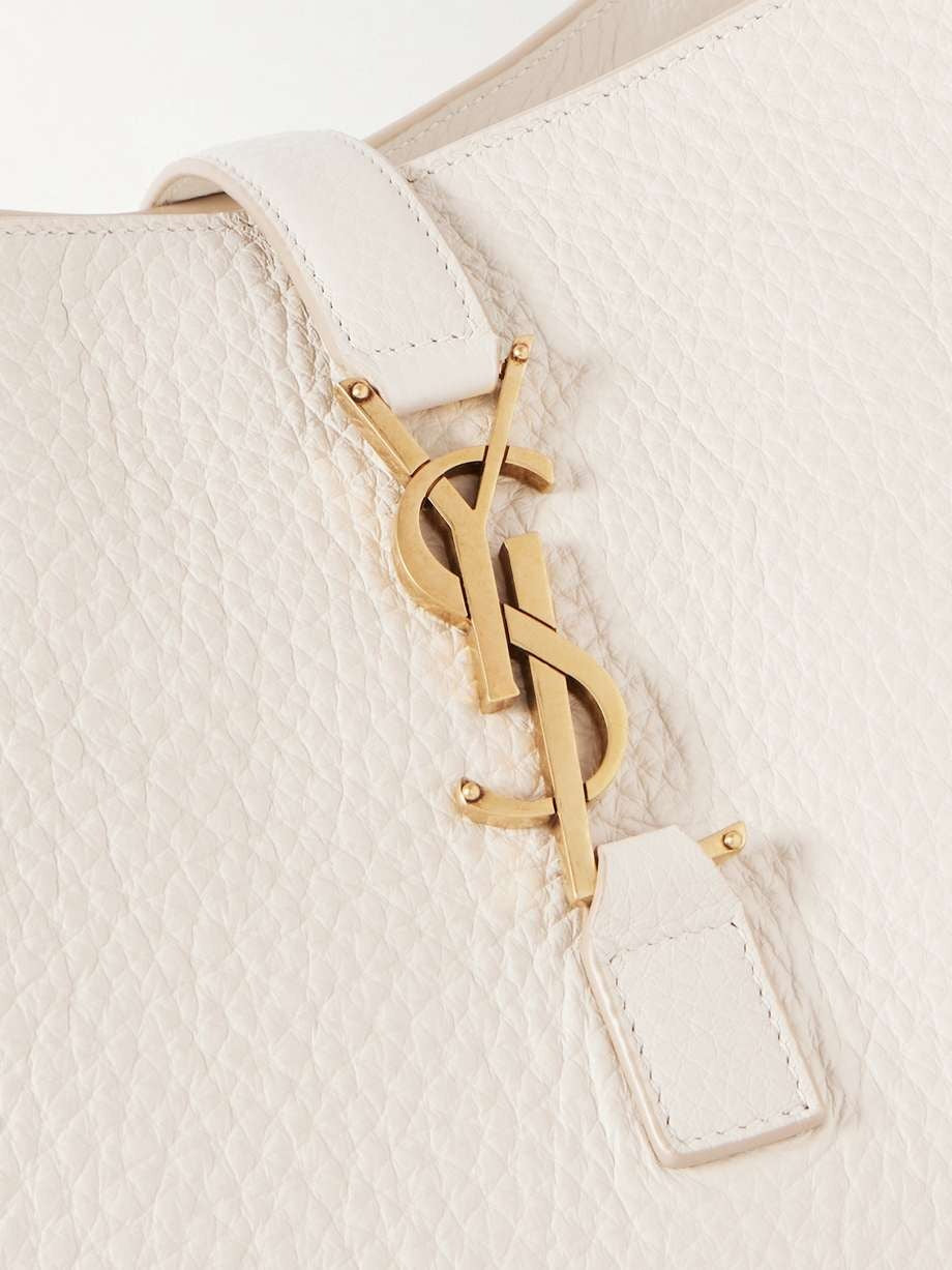 SAINT LAURENT Le 5 À 7 Bea textured-leather tote mysite