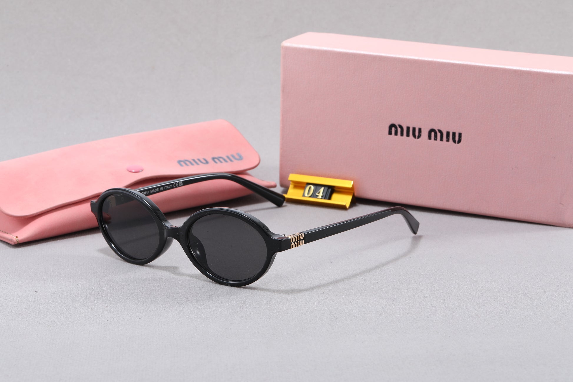 Leopard Print Square Frame RetroGlasses & Sunglasses-5 My Store