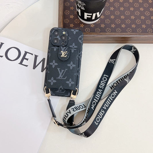 Lou Card Bag Crossbody Color Chain iPhone Case mysite
