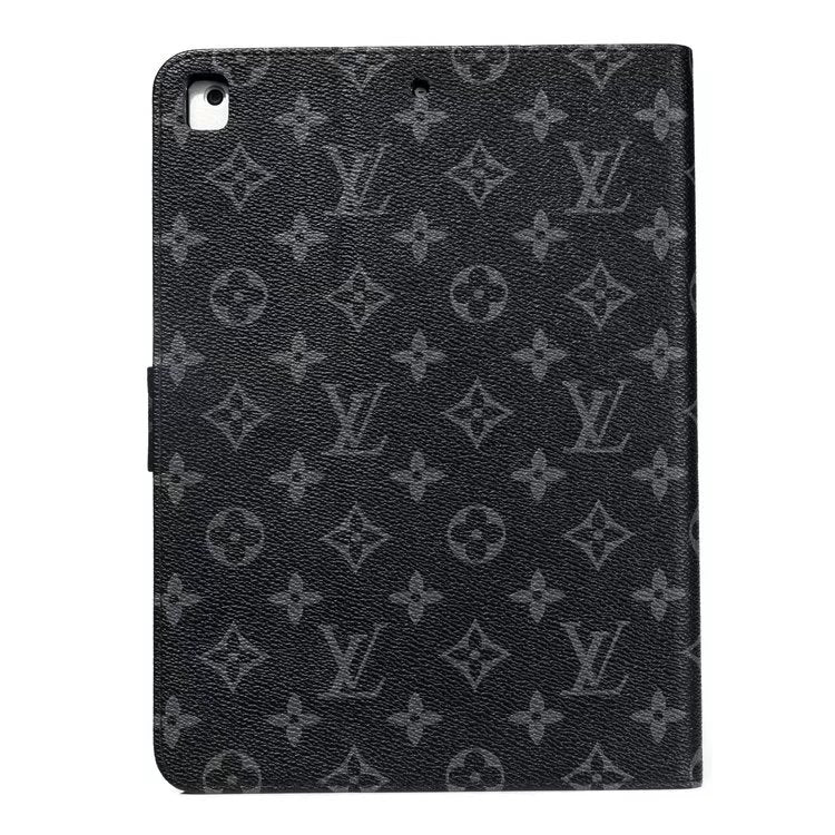 Trendy Luxury LV Monogram iPad Case with Card Holder mysite