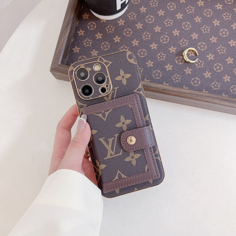 Lou Classic Color Card Bag iPhone Case mysite