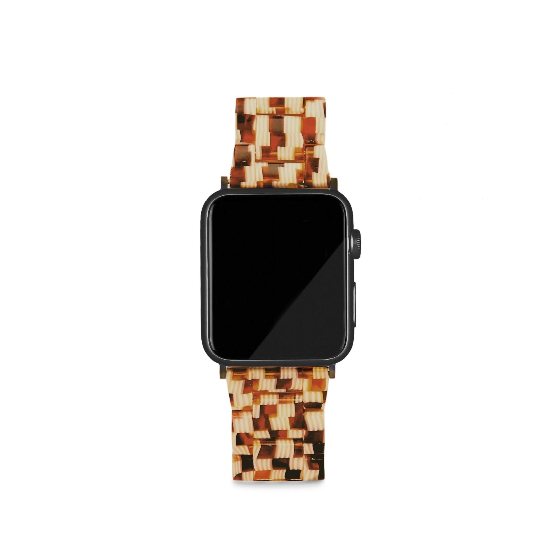 Apple Watch Band in Tortoise Checker mysite