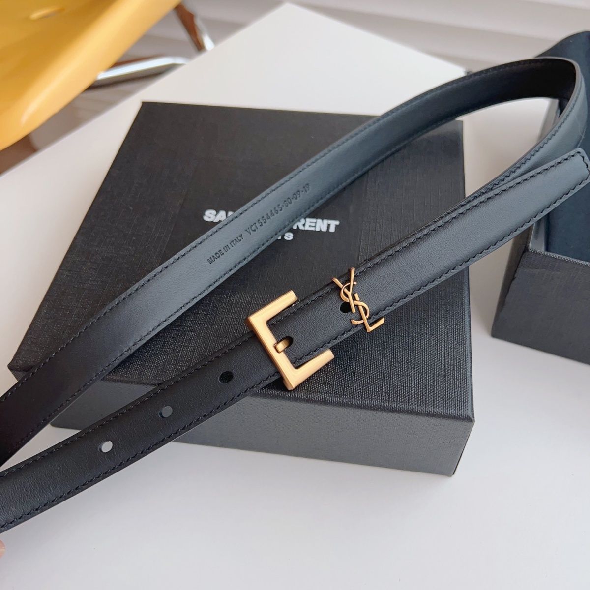 Leather Square Buckle Belt Women's Belt mysite