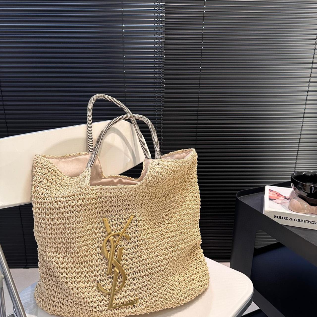 SAINT LAURENT YSL Raffia Bag mysite