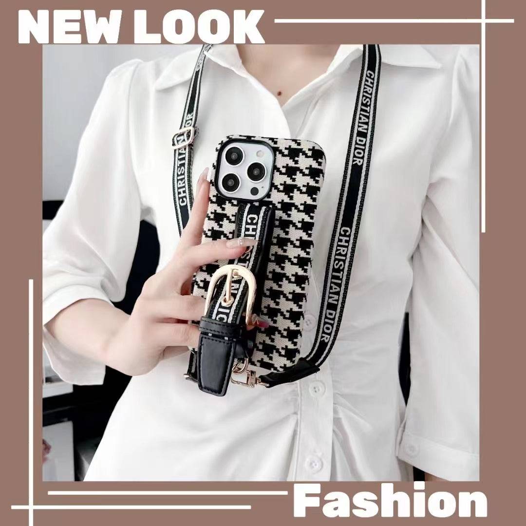 Lady Phone Case With Lanyard For iPhones mysite