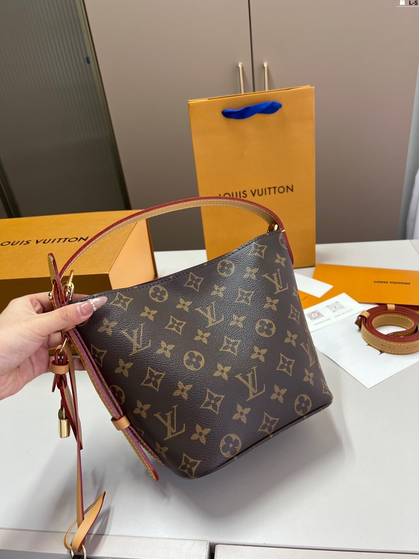 Louis Vuitton LV Vintage Bucket Tote Bag 17x18cm mysite