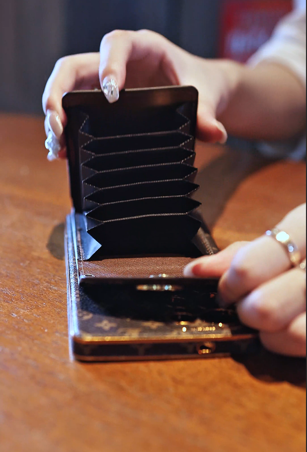 Advanced Leather Samsung Phone Case with Wallet and Strap.s mysite