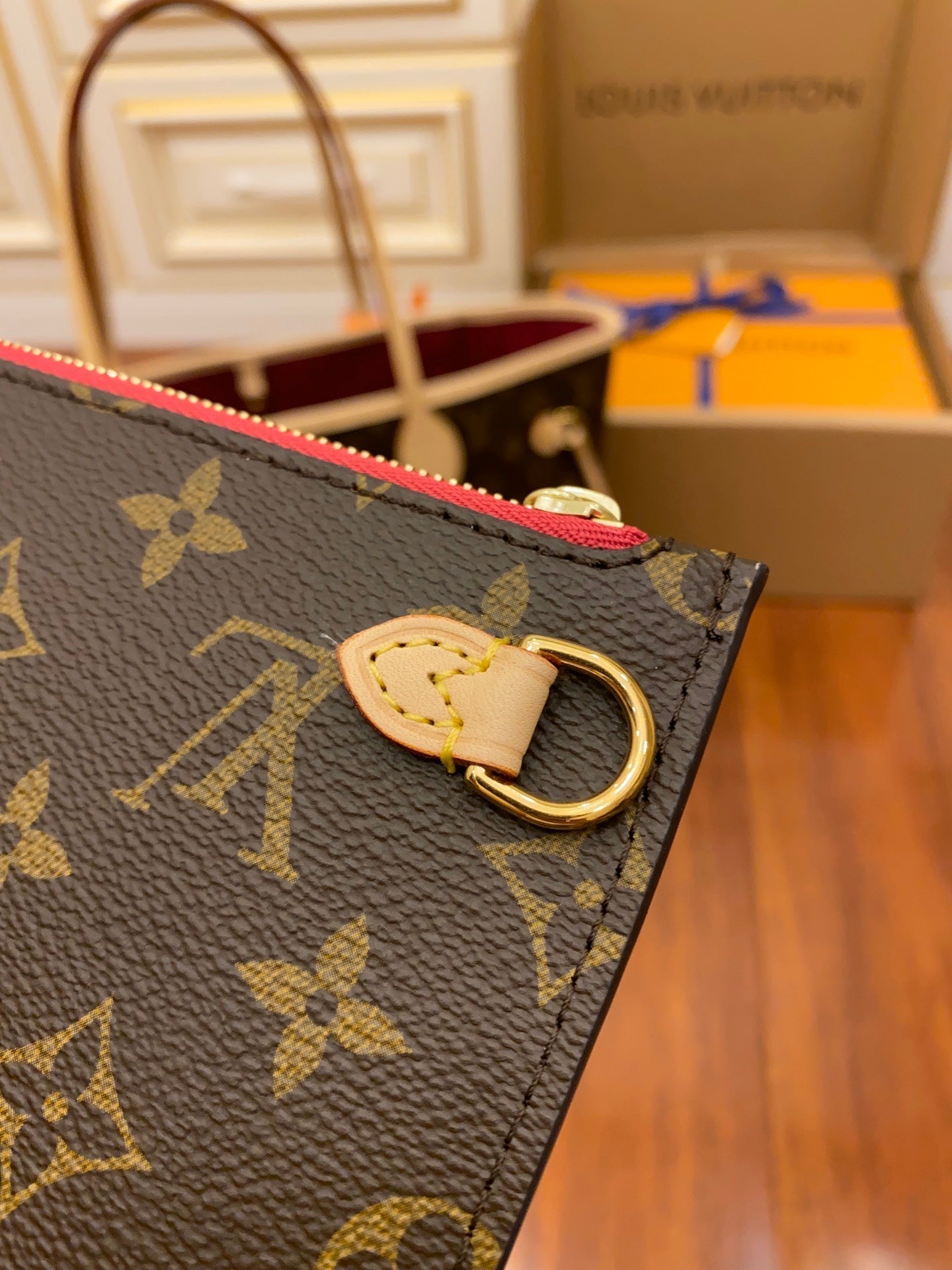 Louis Vuitton Tote Leather Bag mysite