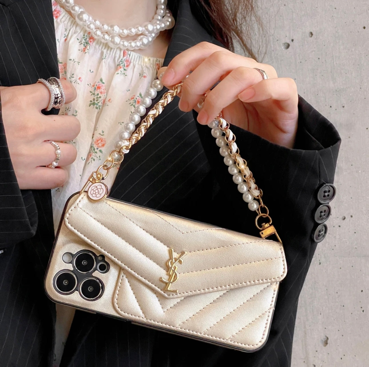 YSL Luxurious iPhone Case（With chain）s mysite