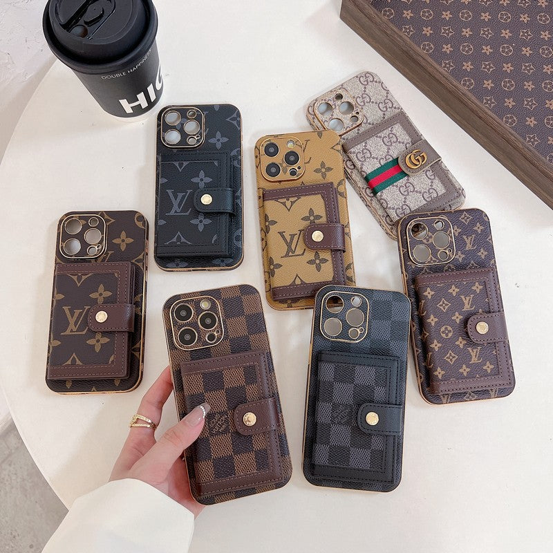 Lou Classic Color Card Bag iPhone Case mysite