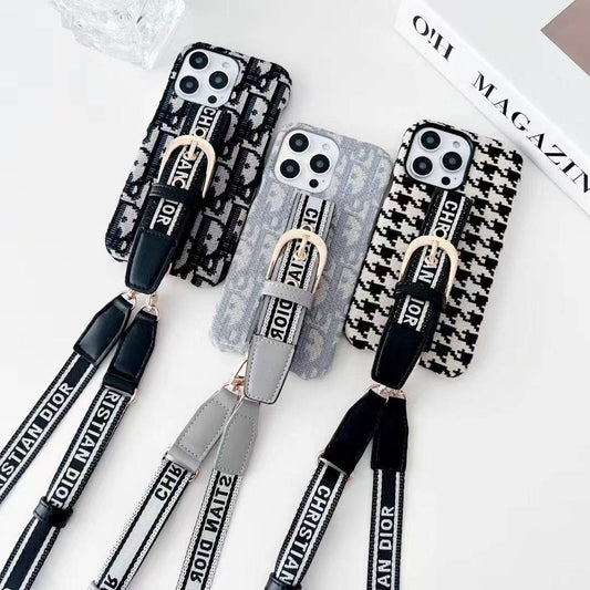 Lady Phone Case With Lanyard For iPhones mysite