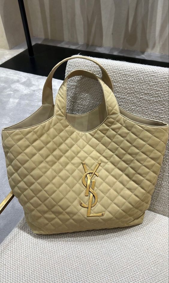 SAINT LAURENT Icare extra large embellished quilted leather tote Handbag mysite