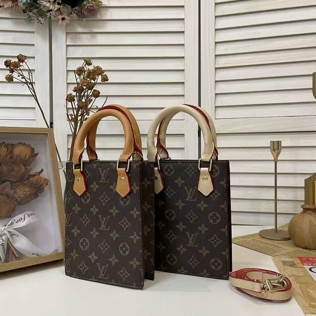 Luxe Texture Leather Handbag  008 mysite