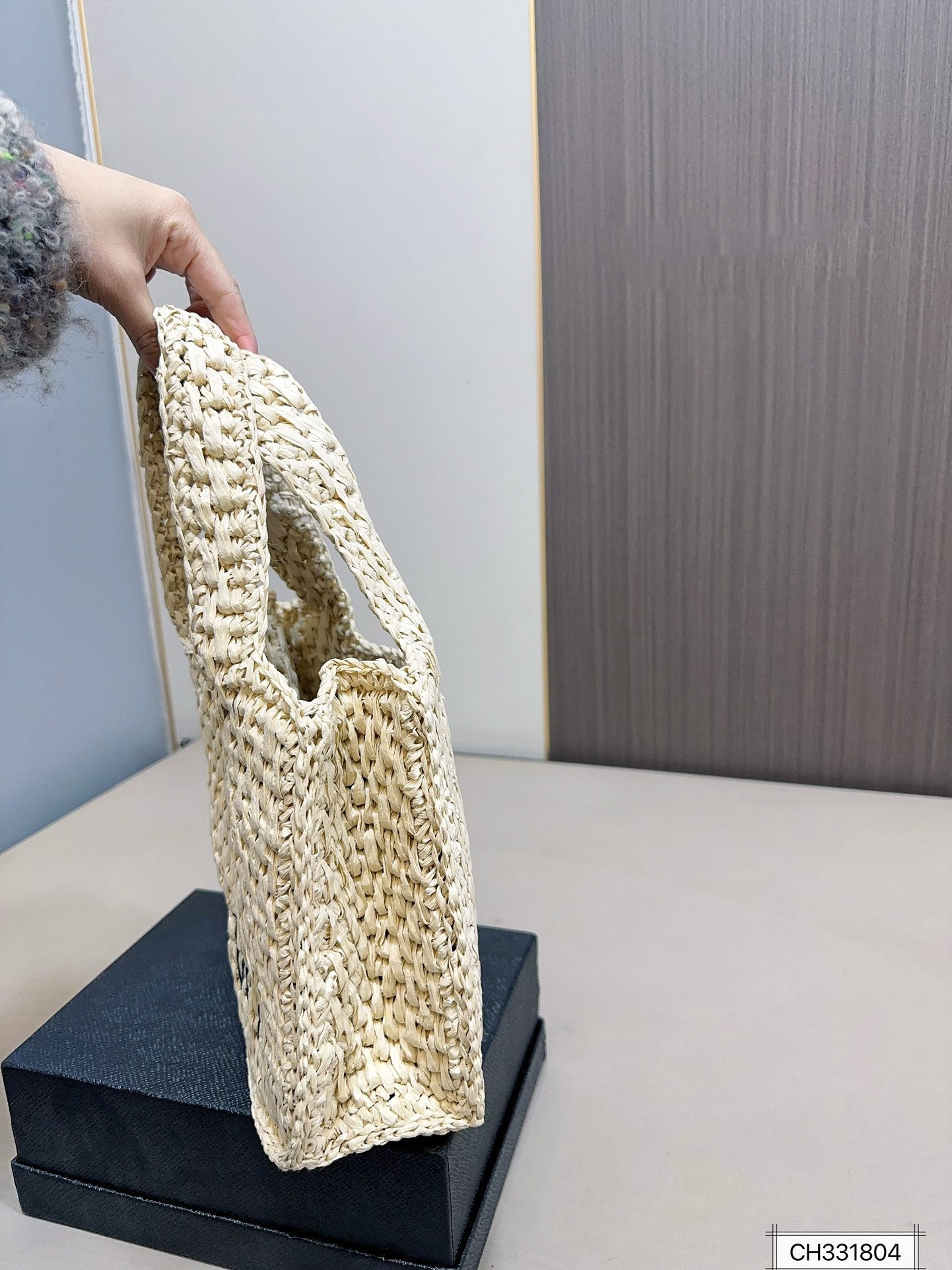 LOEWE Trend Straw Tote Bag 24x19cm mysite