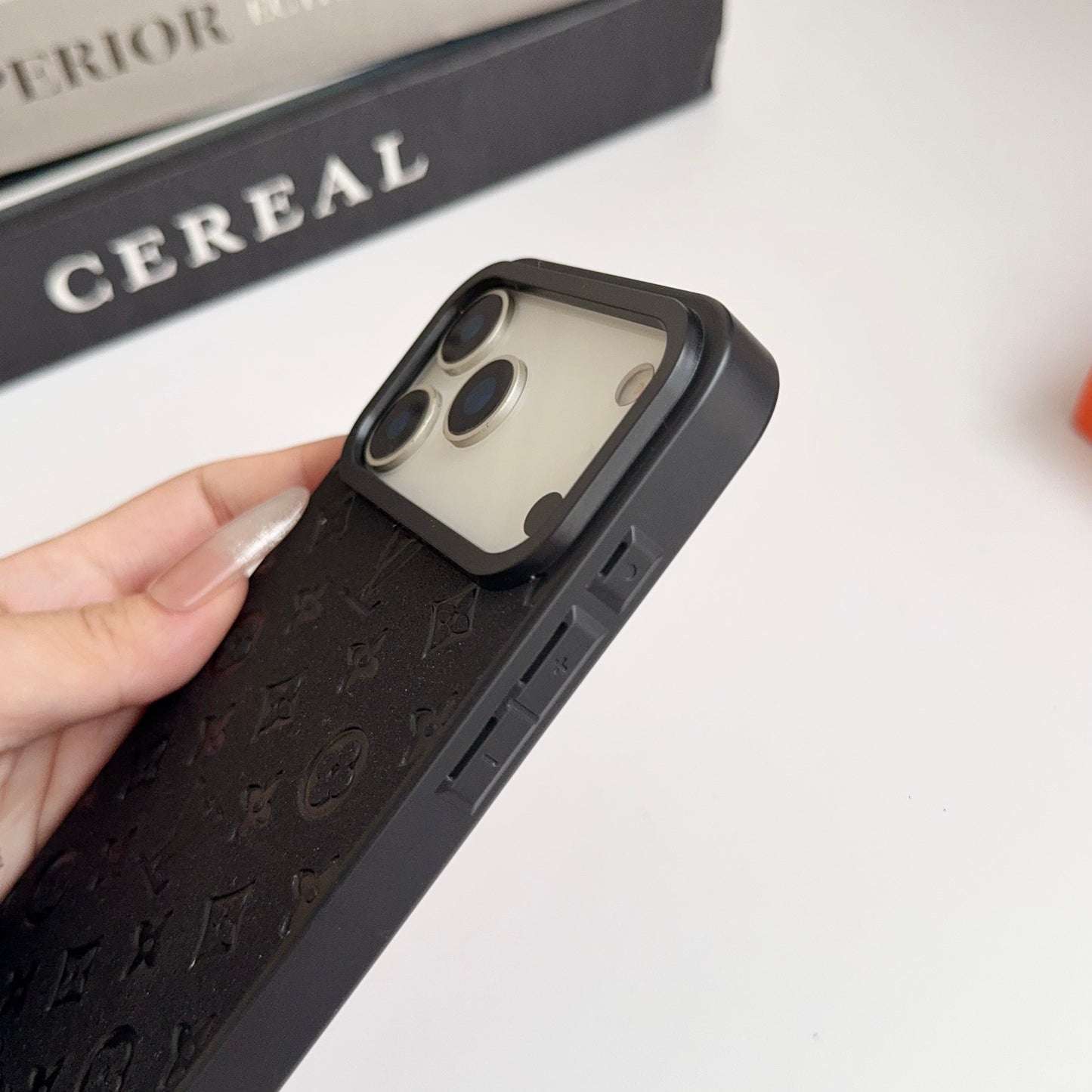 Lux LV Leather Phone Case For iPhone 17 / 16 / 15 / 14s mysite